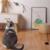 Interactive Feather Bird Cat Toy with Bell and Suction Cup