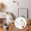 Interactive Feather Bird Cat Toy with Bell and Suction Cup