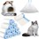 Tonepie Cat Litter Box Poop Bags - Drawstring Closure (10 Rolls)