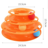 Three-Layer Cat Turntable Toy for Interactive Play