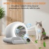 Smart 65L Self-Cleaning Cat Litter Box with App Control