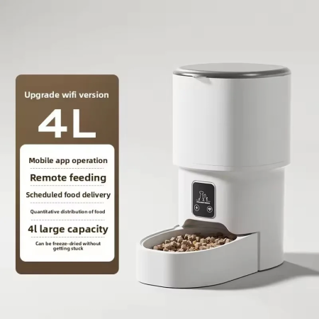 Smart 4L Automatic Pet Feeder with App Control