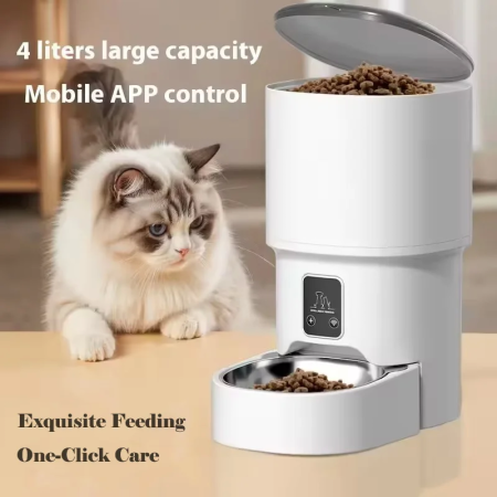 Smart 4L Automatic Pet Feeder with App Control