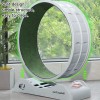Large Silent Cat Treadmill Wheel with Detachable Carpet